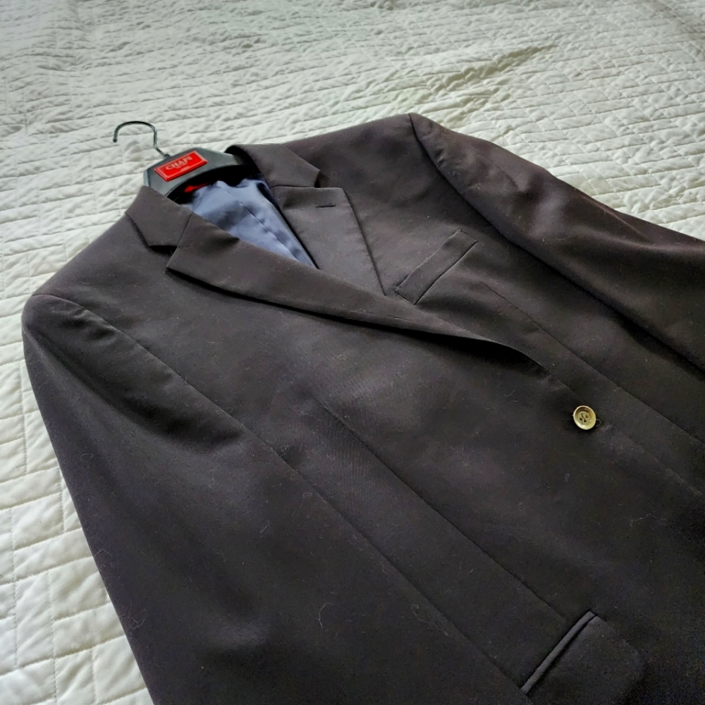 Chaps Black Suit Jacket